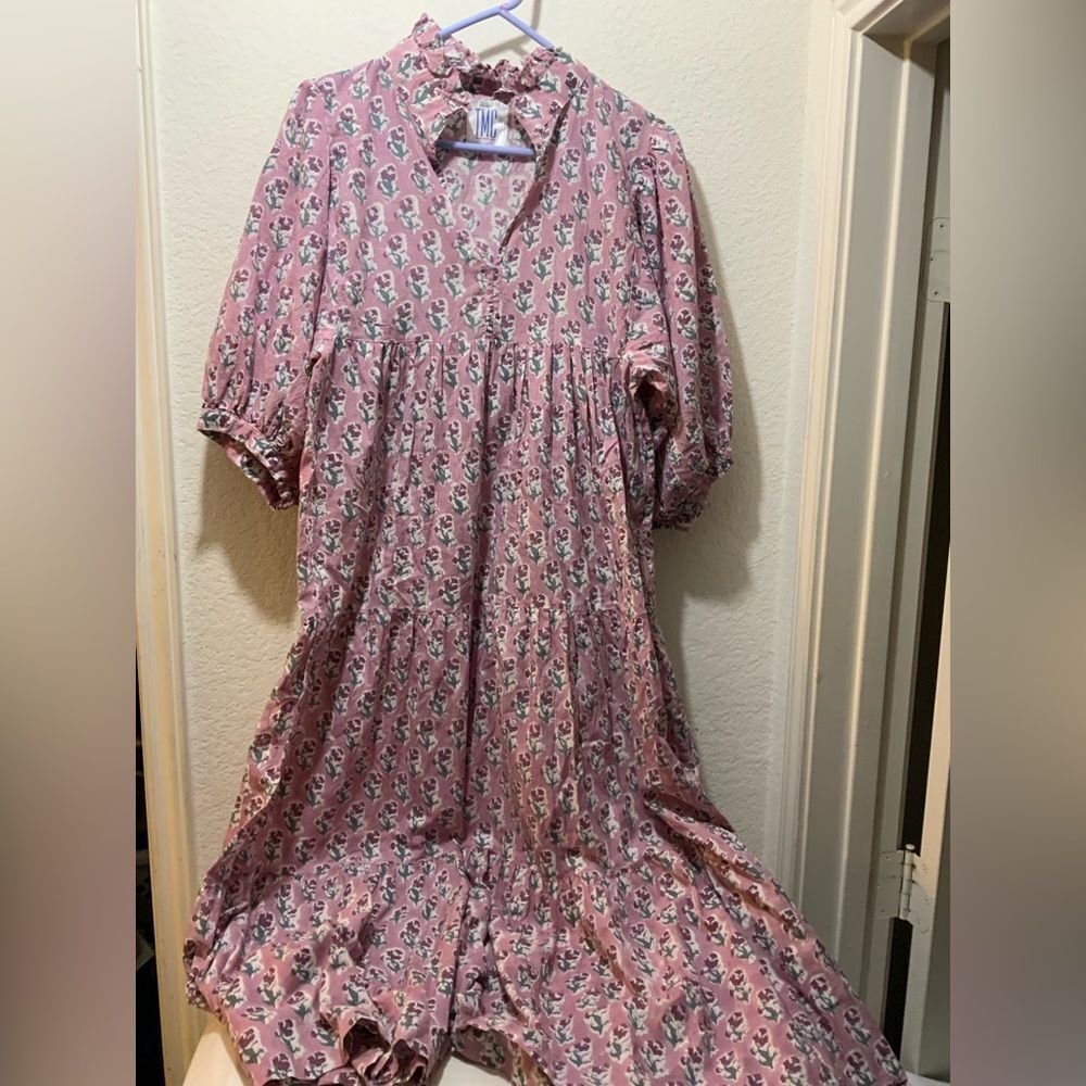 TMC the monogram corner dress TMC 3/4 sleeve dress
